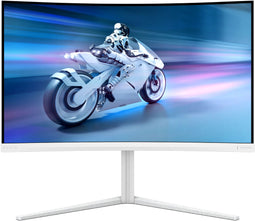 Philips Evnia 32M2C5501/00 - Monitor - 31,5" Quad HD 180 Hz 1 ms gebogen - Wit