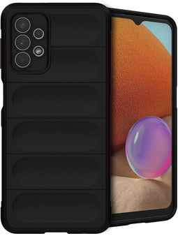 imoshion Hoesje - Geschikt voor Samsung Galaxy A32 (5G) - EasyGrip Backcover - Zwart
