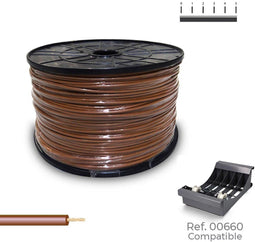 Sediles h07z1-k - Elektrische kabelslang - 1,5 mm - Bruin - 500 m