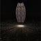 Lumiz Solar Tuinverlichting - Tuinverlichting op zonne energie - Tuinverlichting - Buitenlampjes - Tuinverlichting op zonneenergie - Buitenverlichting - Buitenlamp - Decoratie - Bazaar Long Oval - 20 cm - Koper