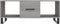vidaXL - Salontafel - 102x50x40 - cm - bewerkt - hout - grijs - sonoma - eikenkleurig