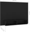vidaXL - Tv-wandmeubel - 120x23,5x90 - cm - bewerkt - hout - zwart