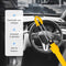DIY Dash Stuurslot Auto PRO - Anti diefstal beveiliging - Dubbel haakontwerp - Geel