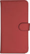 Høyde - Vegan lederen bookcase hoes - 100% Biologisch Afbreekbaar - Geschikt voor iPhone 12 / 12 Pro - Rood
