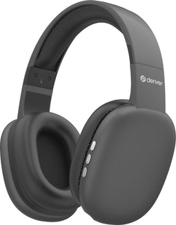 Denver BTH-252 - Bluetooth Koptelefoon - 10 uur muziek luisteren - Grijs
