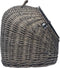 vidaXL - Kattendrager - 45x35x35 - cm - natuurlijk - wilgenhout - grijs