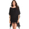 Roxy MAKE YOUR SOUL PONCHO SLD - M/L - Lichtgewicht viscose - Kwastjes