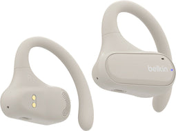 Belkin SoundForm ClearFit - Open-Ear Wireless Earbuds - Bluetooth 5.3 IPX5 - Beige