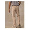 Albano - Fluwelen Herenbroek - Recht - 100% biologisch katoen - Licht beige - Maat 34
