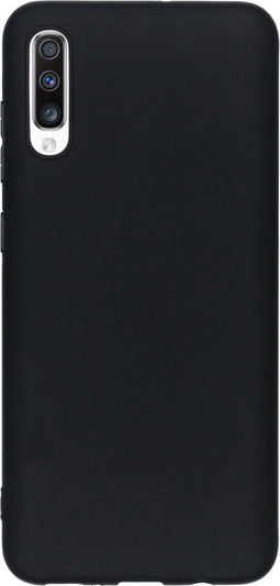 iMoshion Hoesje Geschikt voor Samsung Galaxy A70 Hoesje Siliconen - iMoshion Color Backcover - Zwart