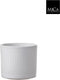 Mica Decorations-e - 12 stuks! Era pot rond wit h12,5xd13,5 cm Mica...