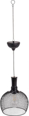 ProGarden Hanglamp solar LED 18,5 cm metaal
