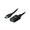 Aten USB 3.0 A Male naar USB 3.0 A Female - 5 m - 5 Gbps - Zwart