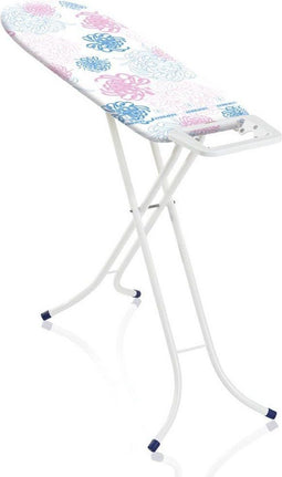 Leifheit Classic S Basic - Strijkplank 110 x 30 cm - In hoogte verstelbaar - Wit/Roze/Blauw