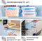 Tefal MasterSeal Fresh N1031951 - Mealprep Vershouddozenset - 6x 0,8L - 100% Lekvrij - Blauw (6 stuks)