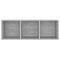 Tv-meubel 107x35x37 cm bewerkt hout betongrijs