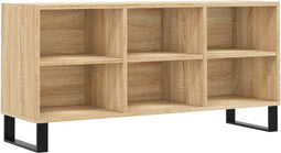 vidaXL - Tv-meubel - 103,5x30x50 - cm - bewerkt - hout - sonoma - eikenkleurig