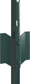 vidaXL - Hekpalen - 5 - stuks - U-Channel - Groen - 60 - cm - Staal