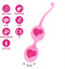 FeelzToys Desi Pink - Vagina balletjes - Roze