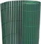vidaXL - Tuinafscheiding - dubbelzijdig - 110x400 - cm - groen