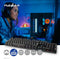 Nedis Bedraad Gaming Toetsenbord - Mechanisch - LED-verlichting - Qwerty Nordic