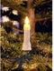 Kaarsverlichting buiten - LED kaarsen kerstboom - 25 kaarsen - 2700K Warm wit - 19 meter - IP44
