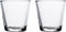 Iittala Kartio Tumbler Glazen Set - Waterglas - Vaatwasbestendig - Transparant - 21 cl - 2 Stuks
