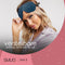 SMUG 3D Slaapmasker - 100% Verduisterend - Ergonomisch Oogmasker - Dark Grey Marl