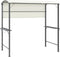 vidaXL - Prieel - met - dak - 220x110x200 - cm - crèmekleurig