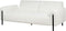 ASKIM - Driezitsbank - Wit - Bouclé