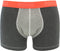 PUMA Colour Block Boxershort - Grijs/Oranje - Maat S