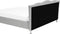 METZ - Bed met opbergruimte - Lichtgrijs - 180 x 200 cm - Polyester