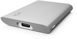 LaCie STKS - Portable SSD 1TB - USB-C 3.2 - Zilver