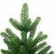 vidaXL - Kunstkerstboom - met - verlichting - en - kerstballen - 210 - cm - groen
