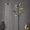 GROHE Vitalio Joy 180 - Douchesysteem - Regendouche Ø 18 cm - Thermostaatkraan - Chroom