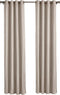Larson - Luxe effen blackout gordijn - met ringen - 3m x 2.5m - Beige