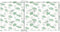 vidaXL - Stoelkussens - 4 - st - lage - rug - bladpatroon - stof
