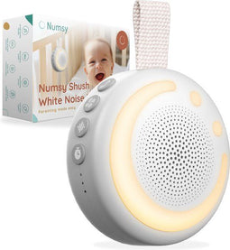 Numsy Shush - Witte Ruis Machine - 6x White Noise 10x Natuurgeluiden - Wit (2025)