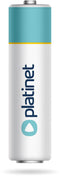 Platinet PMBLR064B - Alkaline batterij AA / LR6 - 2800mAh - Wit (12 stuks)