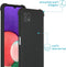 iMoshion Hoesje Geschikt voor Samsung Galaxy A22 (5G) Hoesje Met Koord - iMoshion Color Backcover met koord - Zwart