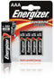 Energizer E300132600 - Alkaline Batterijen - Langdurige energie - Zilver (4 stuks)