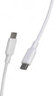 Muvit MCUSC0008 - USB-C naar USB-C kabel - 3A snellaadfunctie - Wit