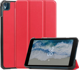 iMoshion Tablet Hoes Geschikt voor Nokia T10 - iMoshion Trifold Bookcase - Rood
