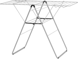 Brabantia HangOn Droogrek - Inklapbaar - 20m droogruimte - Metallic Grey