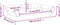 vidaXL Kinderbank 100x50x26 cm fluweel zwart