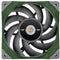 Thermaltake Toughfan 12 Turbo - Radiator Fan - 120mm - Racing Green