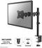 Neomounts NM-D135 - Monitorarm - Verstelbaar - Zwart