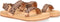 Reef Kids Ahi Convertible Leopard - Meisjes Slippers - Bruin/Panterprint - Maat 35