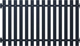 vidaXL - Schuttingpaneel - 170,5x75 - cm - gepoedercoat - staal - antraciet