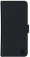 Valenta - Telefoonhoesje Flip Cover - Echt Leer - Ruimte voor 3 Pasjes - Zwart